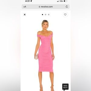 Majorelle Tabitha MIDI Dress size XXS - Bubblegum pink